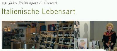 25 Jahre Weinimport Cresceri