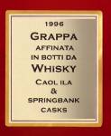 GRAPPA affinata in Botti di Whisky Scozzese, Villa Isa